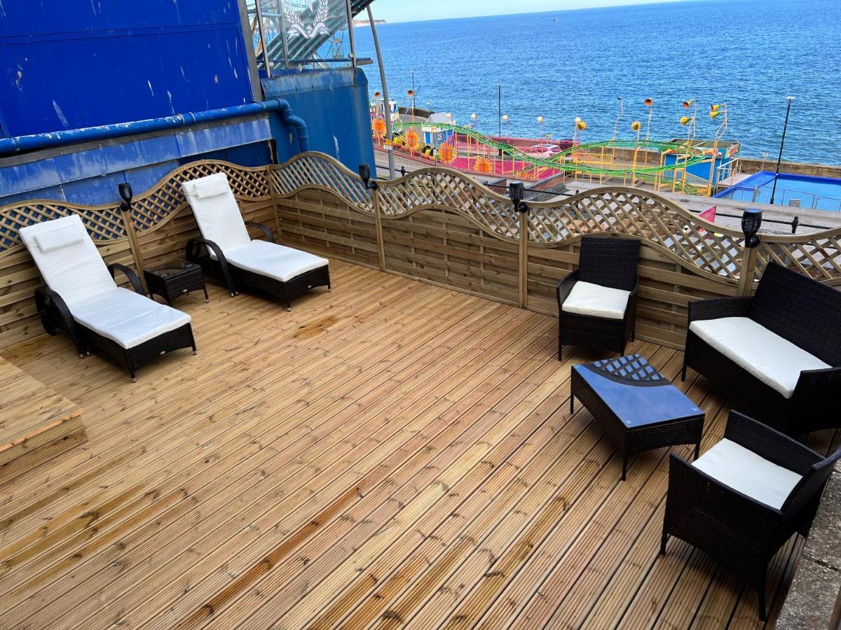 Sea View Lavish Apartment Sky Tv Whirlpool Bath Huge Balcony Newly Refurbished بريدلينغتون المظهر الخارجي الصورة